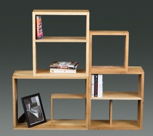 Modular Bookshelf Boxes.